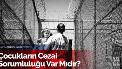 Çocukların Cezai Sorumluluğu Var Mıdır?