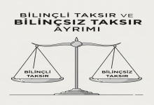 Bilinçli Taksir ve Bilinçsiz Taksir Ayrımı